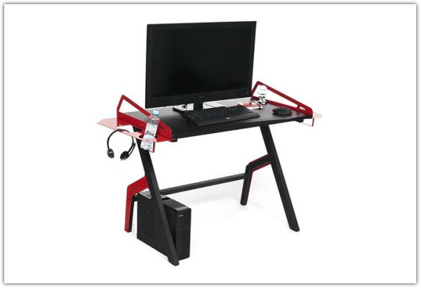 Стол компьютерный Cyber-3 черно-красный/black-red заказать по цене 16 304 руб. в Уфе