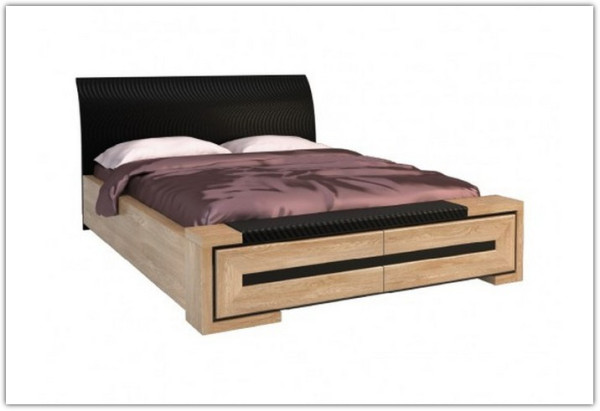 Купить Кровать 900*200 со скамейкой CORINO Mebin с доставкой по России по цене производителя можно в магазине Другая Мебель в Уфе