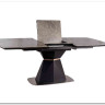 Стол обеденный SIGNAL CORTEZ 160 (серый керамический/матовый антрацит) заказать по цене 122 678 руб. в Уфе