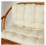 Комплект " NEW BOGOTA " ( диван + 2 кресла + стол со стеклом ) honey (мед) заказать по цене 47 840 руб. в Уфе