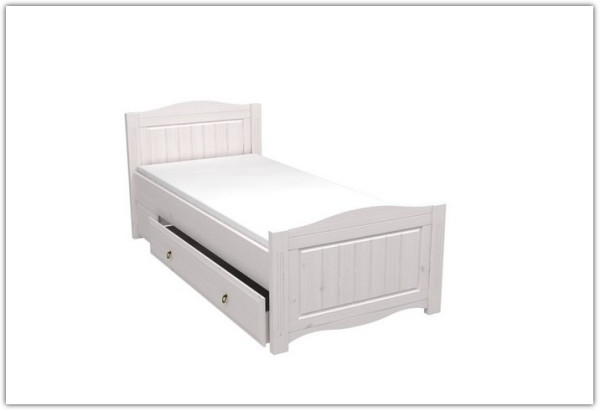 Кровать с ящиком Милано(массив) по цене 19 336 руб. в магазине Другая Мебель в Уфе