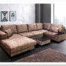 Модульный диван Даллас с полупуфом Soft Time заказать по цене 105 816 руб. в Уфе