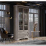 Шкаф-витрина Stylius (Стилиус) B169-REG2W2S BRW заказать по цене 49 740 руб. в Уфе