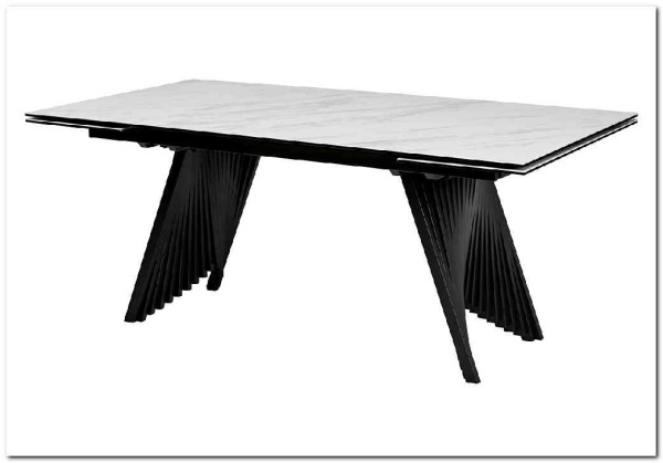 Стол IVAR 180 MARBLES KL-99 Белый мрамор итальянская керамика заказать по цене 124 700 руб. в Уфе