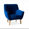 Кресло Signal NORDIC 1 Velvet Bluvel 86 (синий) заказать по цене 43 923 руб. в Уфе