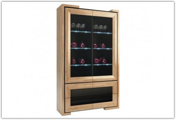 Витрина высокая 2DS4SZ CORINO Mebin заказать по цене 409 522,86 руб. в Уфе