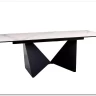 Стол обеденный Signal PETERSON Ceramic 160 раскладной (Statuario Venato белый/черный мат) заказать по цене 162 833 руб. в Уфе