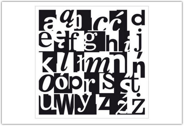 Накладка 527X525 YU TYPOGRAFIA белый по цене 3 937 руб. в магазине Другая Мебель в Уфе