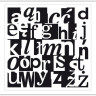 Накладка 527X525 YU TYPOGRAFIA белый по цене 3 937 руб. в магазине Другая Мебель в Уфе