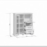 Тумба Stylius (Стилиус) B169-KOM1W1B3S BRW заказать по цене 36 550 руб. в Уфе
