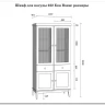 Шкаф для посуды Бон Вояж 222 из массива сосны заказать по цене 51 265 руб. в Уфе