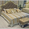 Купить Кровать с мягким изголовьем 180*200 Romantic R418-K02-AG-B01 с доставкой по России по цене производителя можно в магазине Другая Мебель в Уфе
