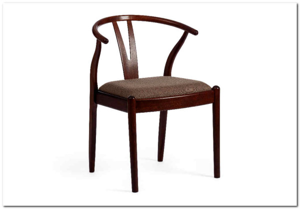 Стул WISHBONE (mod. C-5280) Темный орех (HN GLAZE) заказать по цене 10 290 руб. в Уфе
