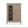 Тумба-витрина Classic глиняный серый KOM1W1D1B BRW заказать по цене 30 720 руб. в Уфе