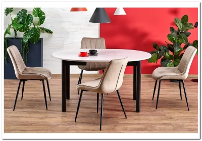 Стул кухонный Halmar K589 (бежевый/черный)