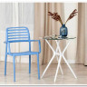 Стул VALUTTO (mod. 54) пластик Pale blue (бледно-голубой) 33780 заказать по цене 6 410 руб. в Уфе