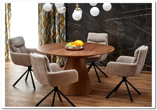 Стол обеденный Halmar HENDERSON (ореховый) заказать по цене 118 850 руб. в Уфе Стол обеденный Halmar HENDERSON (ореховый) заказать по цене 118 850 руб. в Уфе