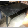 Стол CORNER 120 MATT BLACK MARBLE SOLID CERAMIC / BLACK, DISAUR заказать по цене 53 750 руб. в Уфе