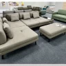Модульный диван Милан-1 Soft Time с баром  и пуфом заказать по цене 227 920 руб. в Уфе