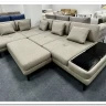 Модульный диван Милан-1 Soft Time с баром  и пуфом заказать по цене 227 920 руб. в Уфе
