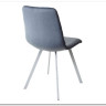 Стул DAIQUIRI BLUVEL-06 BLUE / белый каркас, велюр заказать по цене 4 050 руб. в Уфе