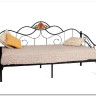Купить Кровать Federica (mod. AT-881) 90*200 см (Day bed), красный дуб/черный с доставкой по России по цене производителя можно в магазине Другая Мебель в Уфе