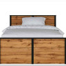 Кровать Лофт LOZ160х200 с подъемным механизмом BRW заказать по цене 46 145 руб. в Уфе