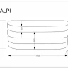 Пуф Halmar CALPI (бежевый) заказать по цене 22 688 руб. в Уфе