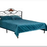 Купить Кровать Federica (mod. AT-881) 160*200 (Queen bed), красный дуб/черный с доставкой по России по цене производителя можно в магазине Другая Мебель в Уфе