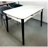 Стол обеденный Signal APOLLO 120 раскладной (белый мат/черный) заказать по цене 56 699 руб. в Уфе
