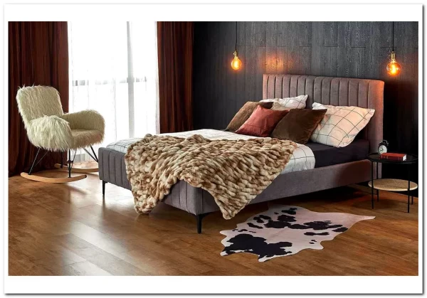 Кровать HALMAR FRANCESCA (светло-серый/черный) 160/200 заказать по цене 51 315 руб. в Уфе Кровать HALMAR FRANCESCA (светло-серый/черный) 160/200 заказать по цене 51 315 руб. в Уфе