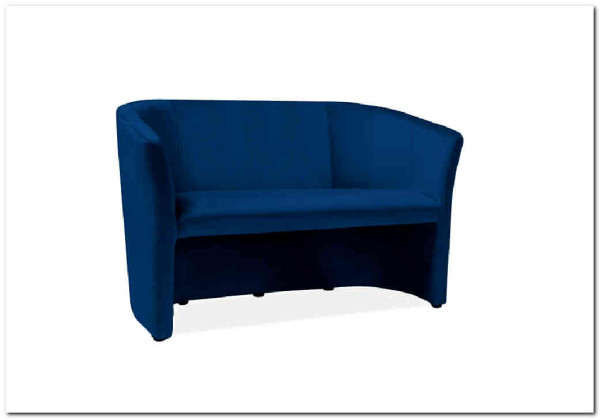 Диван TM-2 Velvet Bluvel 86  Signal (синий) заказать по цене 0 руб. в Уфе