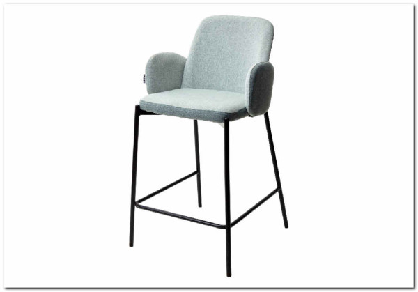 Полубарный стул NYX (H=65cm) VF113 светлая мята / VF115 серо-зеленый заказать по цене 9 225 руб. в Уфе