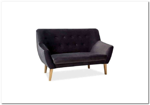 Диван NORDIC 2 Velvet Bluvel 14  Signal (серый) заказать по цене 54 053 руб. в Уфе