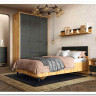 Кровать Грейс LOZ90 без мягких элементов BRW по цене 29 810 руб. в магазине Другая Мебель в Уфе