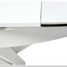 Стол TRENTO 120 HIGH GLOSS STATUARIO Белый мрамор глянцевый, керамика/ белый каркас заказать по цене 73 620 руб. в Уфе