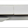 Стол CREMONA 140 HIGH GLOSS STATUARIO Белый мрамор глянцевый керамика/ белый каркас заказать по цене 74 610 руб. в Уфе