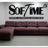 Угловой диван с оттоманкой Валенсия Soft Time заказать по цене 129 502 руб. в Уфе