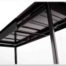Стол CREMONA 140 HIGH GLOSS STATUARIO Белый мрамор глянцевый керамика/ черный каркас заказать по цене 74 610 руб. в Уфе