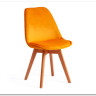 Стул TULIP SOFT (mod. 74) желтый (HLR 41)/натуральный заказать по цене 5 390 руб. в Уфе