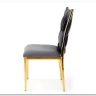 Стул кухонный K436  Halmar (серый/золотой) заказать по цене 17 774 руб. в Уфе