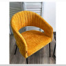 Стул SNUG 3018-08 горчичный, шенилл / черный каркас, DISAUR заказать по цене 6 720 руб. в Уфе