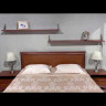 Купить Кровать Кентаки LOZ/140x200 каштан BRW с доставкой по России по цене производителя можно в магазине Другая Мебель в Уфе