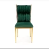 Стул кухонный K436  Halmar (темно-зеленый/золотой) заказать по цене 17 774 руб. в Уфе