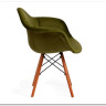 Кресло Secret De Maison CINDY SOFT (EAMES) (mod. 101) зеленый (HLR 54)/натуральный заказать по цене 7 720 руб. в Уфе