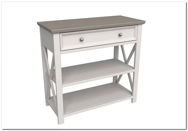 Консоль Форест белый воск/антрацит заказать по цене 21 489 руб. в Уфе