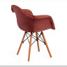 Кресло Secret De Maison CINDY SOFT (EAMES) (mod. 101) коралловый (HLR 44)/натуральный заказать по цене 7 720 руб. в Уфе