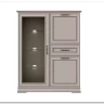 Тумба-витрина Florencia KOM1W2D1S персидский жемчуг BRW заказать по цене 37 056 руб. в Уфе