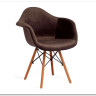 Кресло Secret De Maison CINDY SOFT (EAMES) (mod. 101) серый (HLR 24)/натуральный заказать по цене 7 720 руб. в Уфе