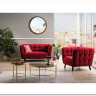 Диван CASTELLO 2 Velvet Bluvel 19  Signal (черный) заказать по цене 84 495 руб. в Уфе